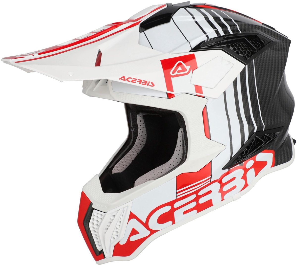 Acerbis Airstrike-C Graphic Carbon Motocrosshelm -