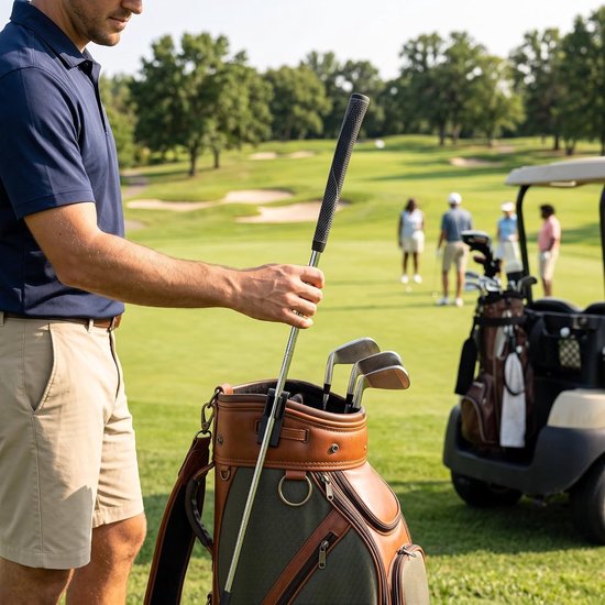 Golf tas clip op putter klem houder - Zwarte Golf Club Accessoire met Putting Organisator - Duurzame Golf Tas Klem voor Club Houder - 2 Stuks van GOLF — afbeelding 3