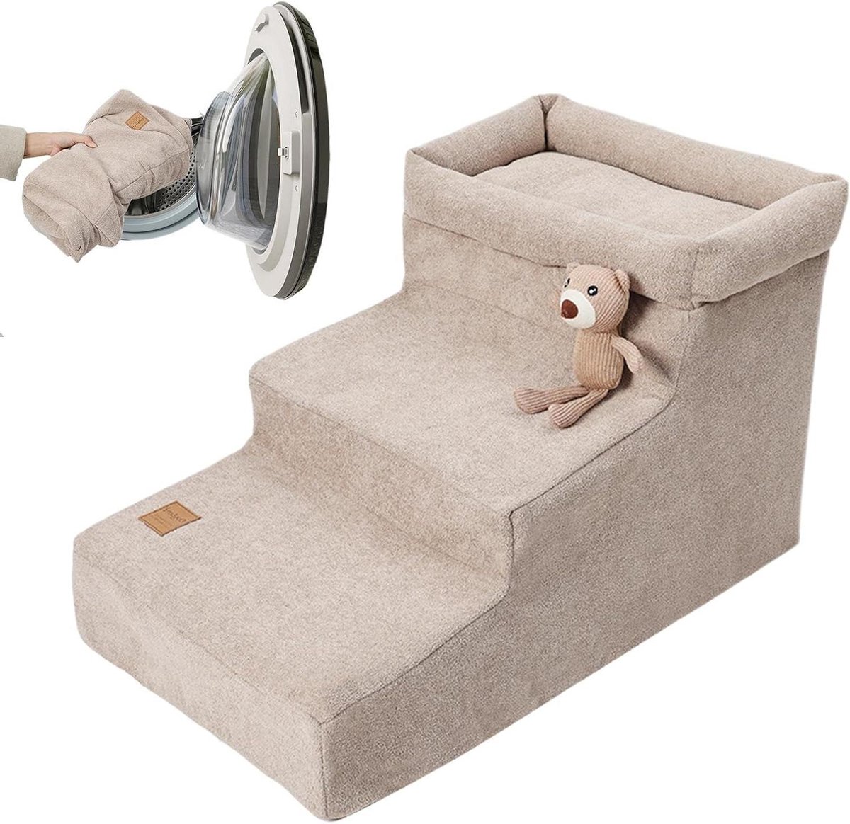 Hondentrap voor bank - Puppytrap sofa helling - Huisdieren helpen klimmen - Antislip stabiele treden