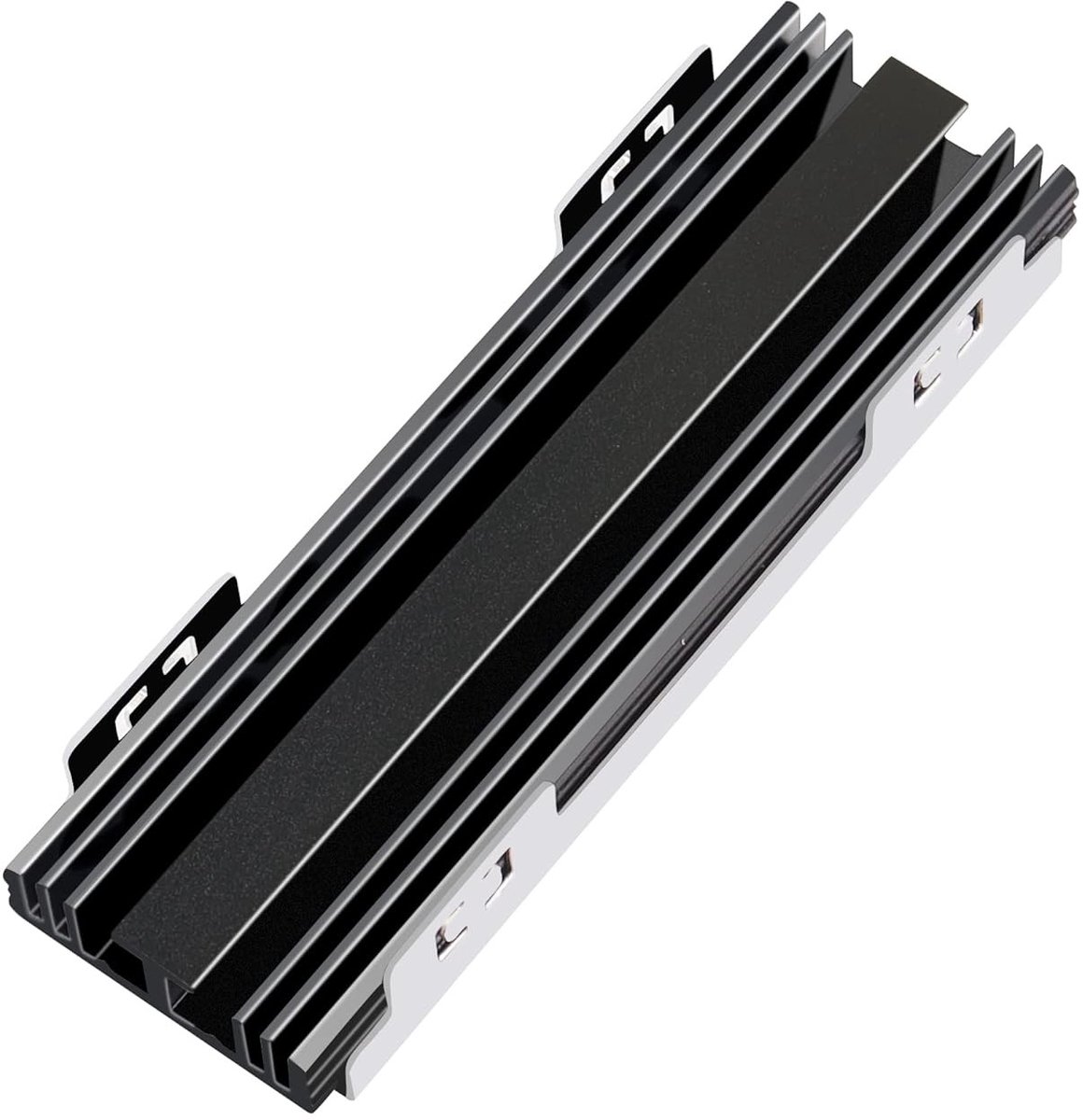 M.2 Heatsink voor NVME 2280 SSD, Dubbelzijdige Koeler met Thermische Siliconen Pad voor PS5 en PC, Verbeterde Koeling voor Gaming en Opslagprestaties