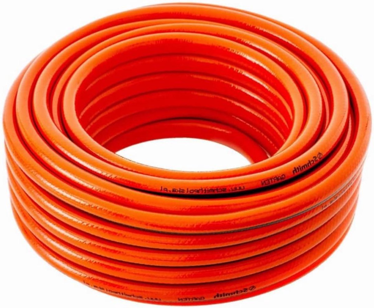 Tuinslang - Waterslang - Planten water geven - Vierlaagse constructie - 30 meter - Oranje