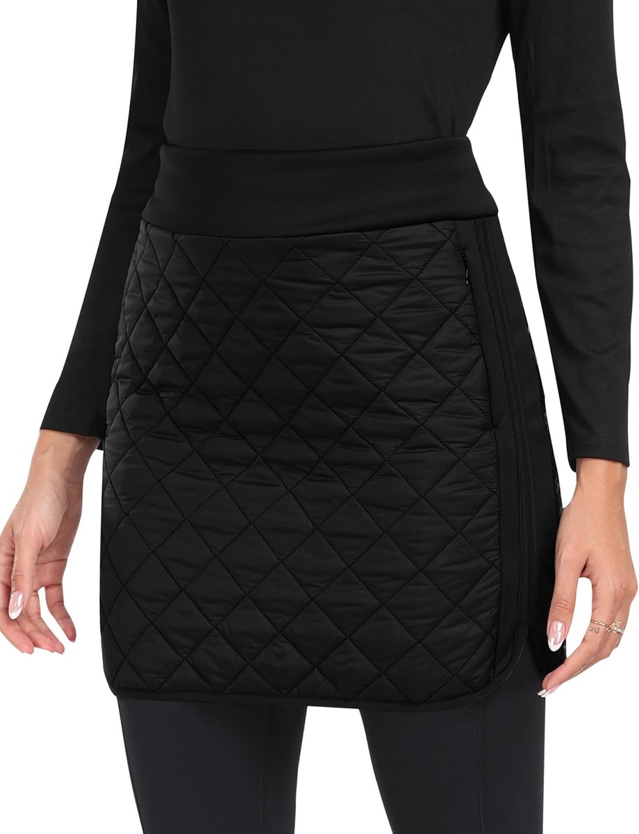 Sportrok voor dames, thermorock voor de winter, wikkelrok