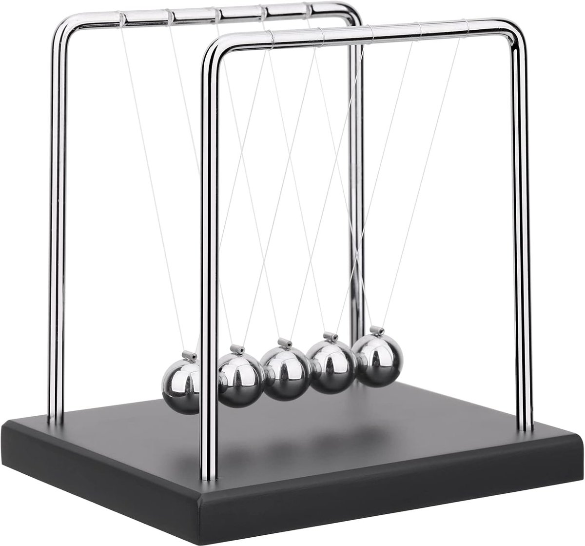 Newtons Cradle Balance Balls Wetenschap Fysica Gadget Desktop Decoratie Kinetische Beweging Speelgoed voor Thuis en Kantoor