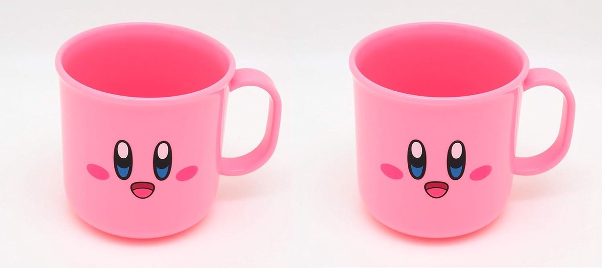 Plastic beker beker 200 ml, gemaakt in Japan, Kirby's Dream Land
