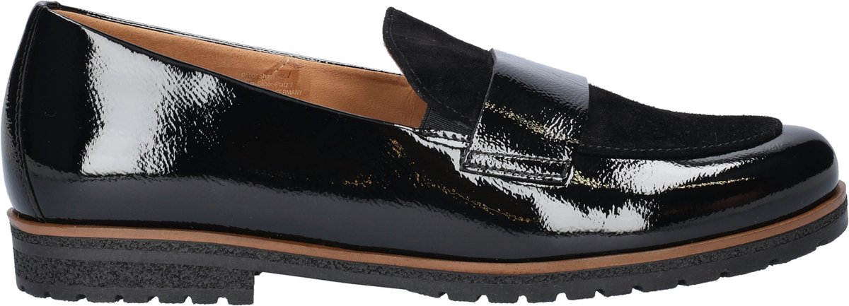Gabor dames loafer - Zwart - Maat 43