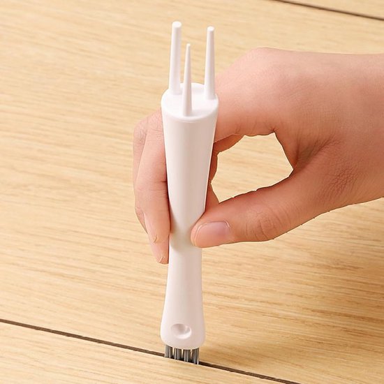 Tegelvoegborstel - Schrobber voegen - Spleten Reinigen - Praktisch gereedschap twee doelen - 18 x 3 x 3 cm — afbeelding 3