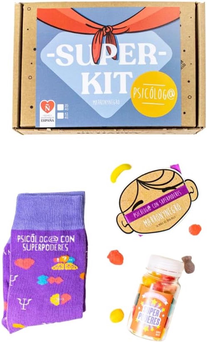 SnelShoppen - MARRONYNEGRO Psychologen Special Pack 41-45 - Multiproductverpakking voor Therapeuten, Professionele Psychologie, Kleur: Zwart, Gebruik: