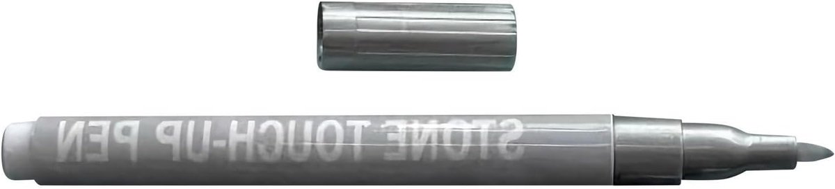 Grafsteen Markeerstift - Verfstift Gedenksteen - Inscripties Herstellen - Fijne Punt Nauwkeurig - 16 x 2 x 2 cm - Zilver