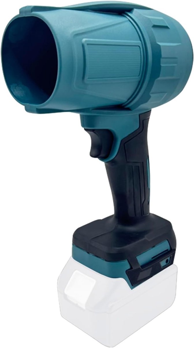 Krachtige Accu Bladblazer met Turbofan voor Camping, Schoonmaak en Werkplaats, 18V 1000W, Borstelloze Motor, Lichtgewicht en Draagbaar