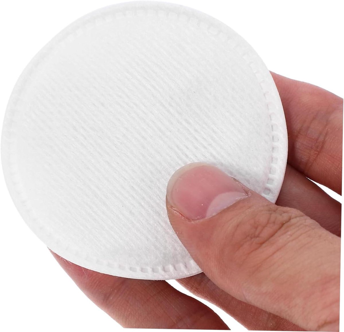 Herbruikbare Wattenschijfjes - Make-up Pads Katoen - Gezichtsreiniging Huidverzorging - Zacht Absorberend Materiaal - 80 Stuks - Wit