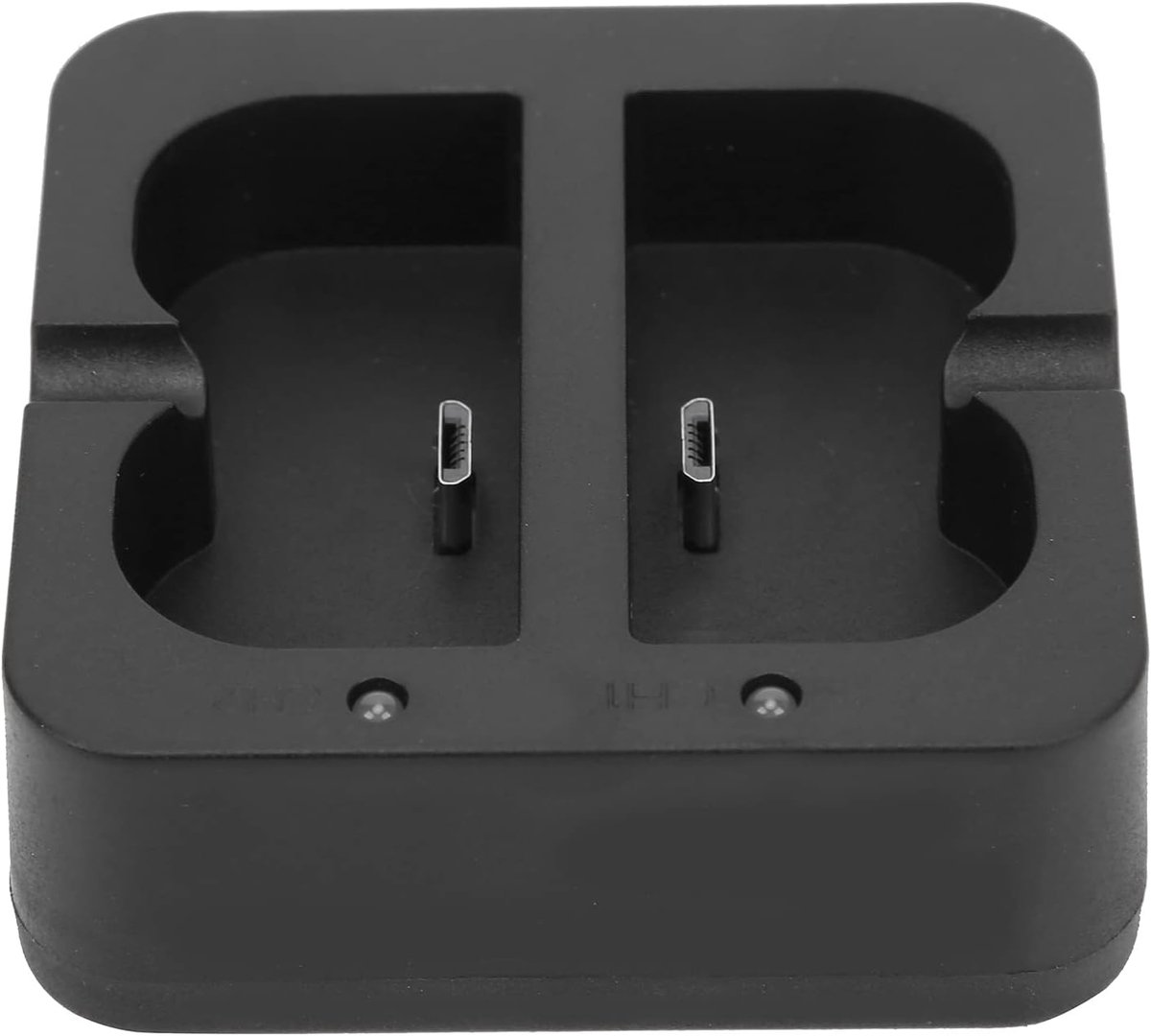 SnelShoppen - Ring Oplaadstation voor Snelle Accuwissel, Dual Charger voor Videodeurbellen, Plastic Oplader met 2 Oplaadpoorten voor Deurbellencapacit