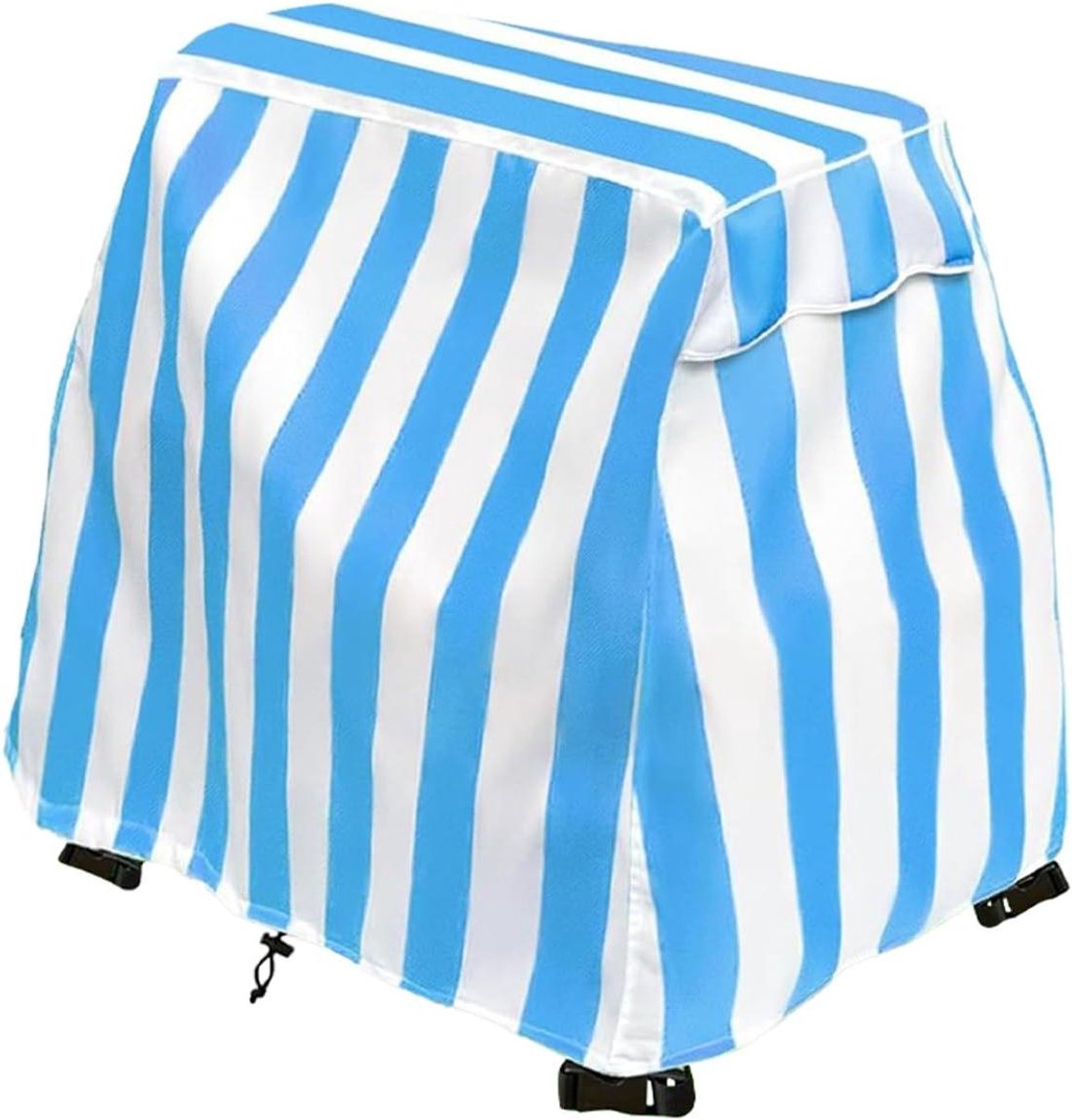 Water Tafelhoes - Speeltafel Protector - Buiten Spelen - Waterdicht Stofdicht - 103x66x84 cm - Blauwe strepen
