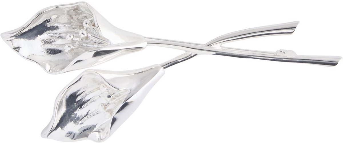 Next - Dames - Broche in bloemstengelvorm - Zilver