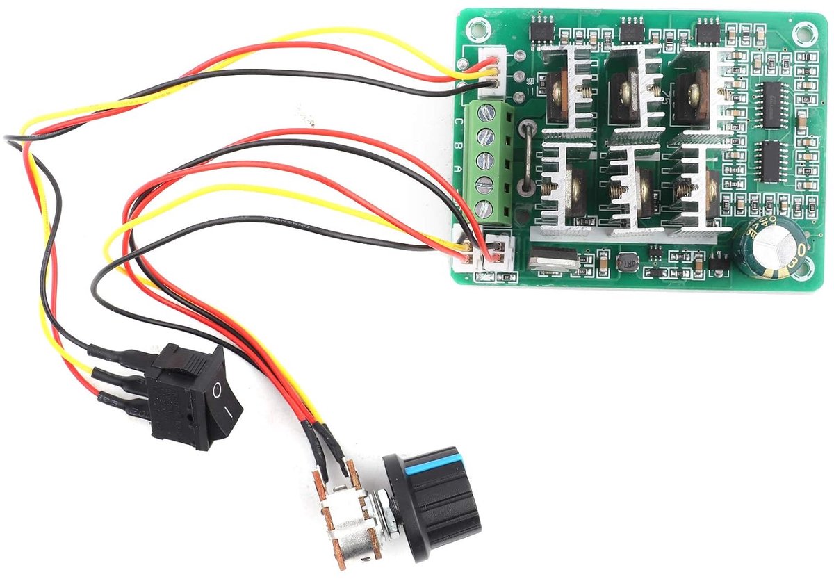 15A borstelloze motor snelheidsregelaar kaart 3-fase CW/CCW omkeerbare schakelaar regelaar module