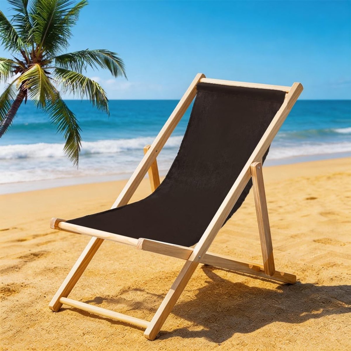Omgoods - Vervangende Canvas voor Strand Sling Stoel - Bruin