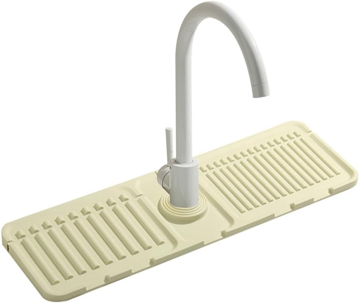 Gootsteenbeschermer kraanmat, opvouwbare gootsteenmat met antislipstrips voor keuken badkamer wastafel