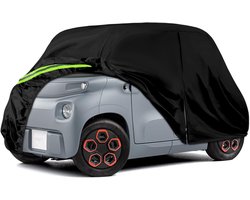 Vervangende Autohoes voor Citroen Ami, Opel Rocks-e en Fiat Topolino 2020-2024 - Waterdichte en Reflecterende Bescherming voor Jouw Voertuig in de Garage