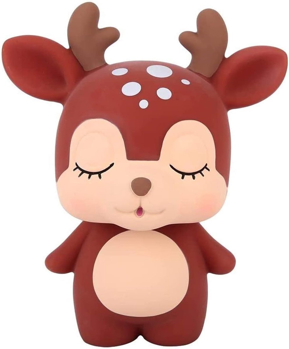 Spaarvarken Karikatuur Spaarpot Schattige Herten Munten Bank, Hoge Capaciteit Snoep Doos, Beste Cadeau voor Kinderen, Jongens en Meisjes