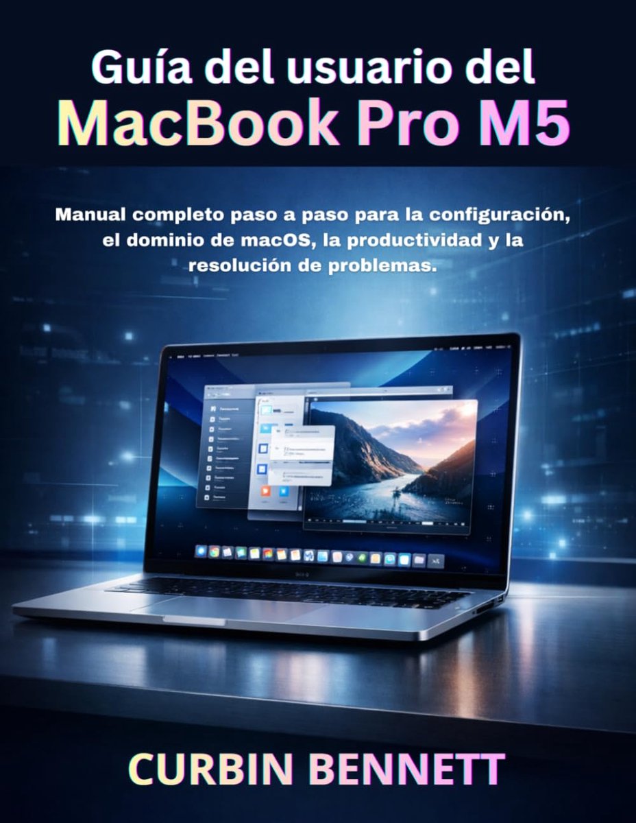 del usuario del MacBook Pro M5 2026: Manual completo paso a paso para la configuración, el dominio de macOS, la productividad y la resolución de problemas.