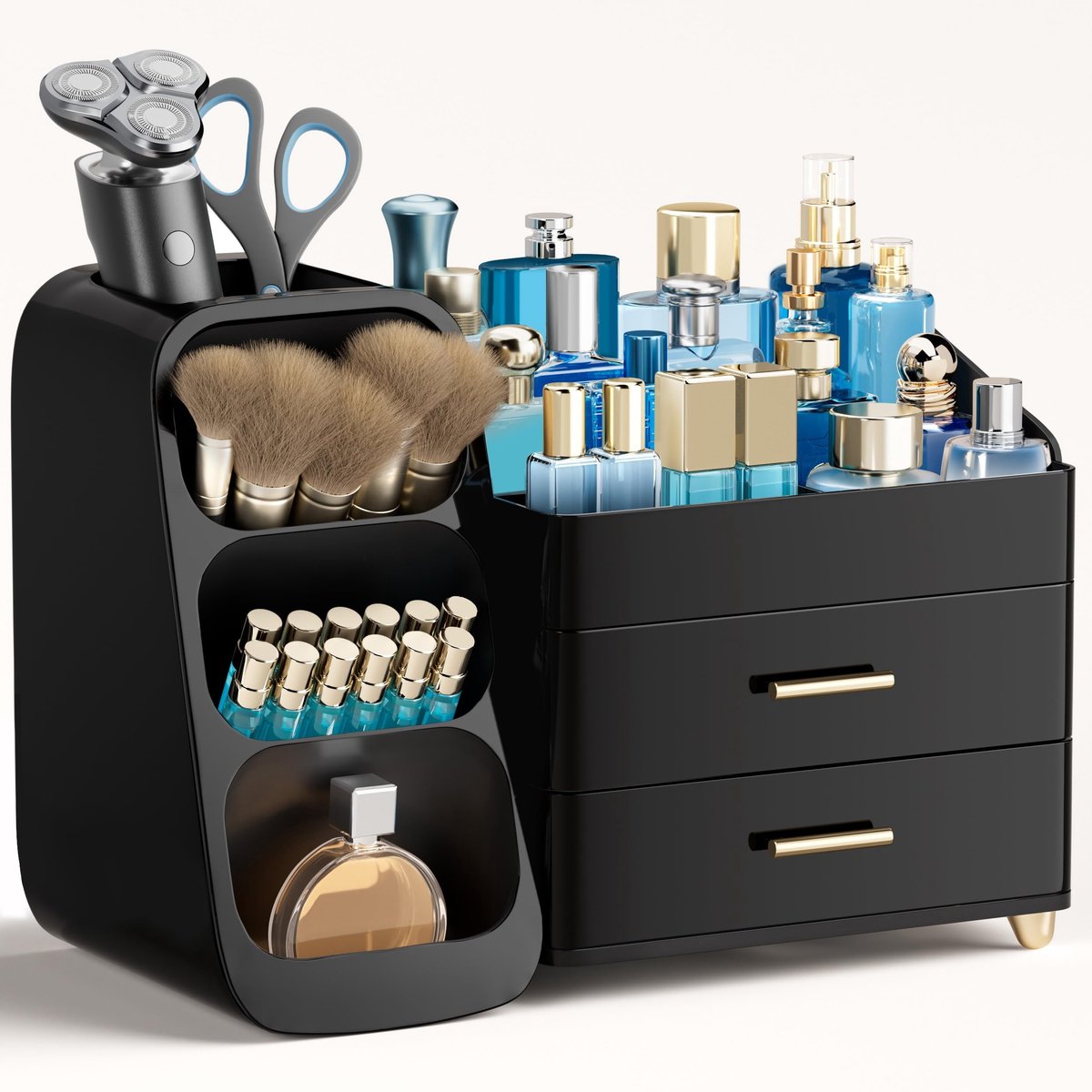 Omgoods - Makeup Organizer met Lades - 9-Lagen Cosmeticabox voor Vrouwelijke Gebruikers