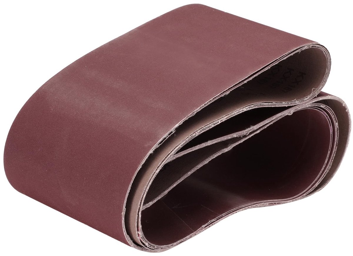 Omgoods - Schuurband 6 x 89 inch, 5 Stuks, Korrel 320 voor Bandschuurmachines
