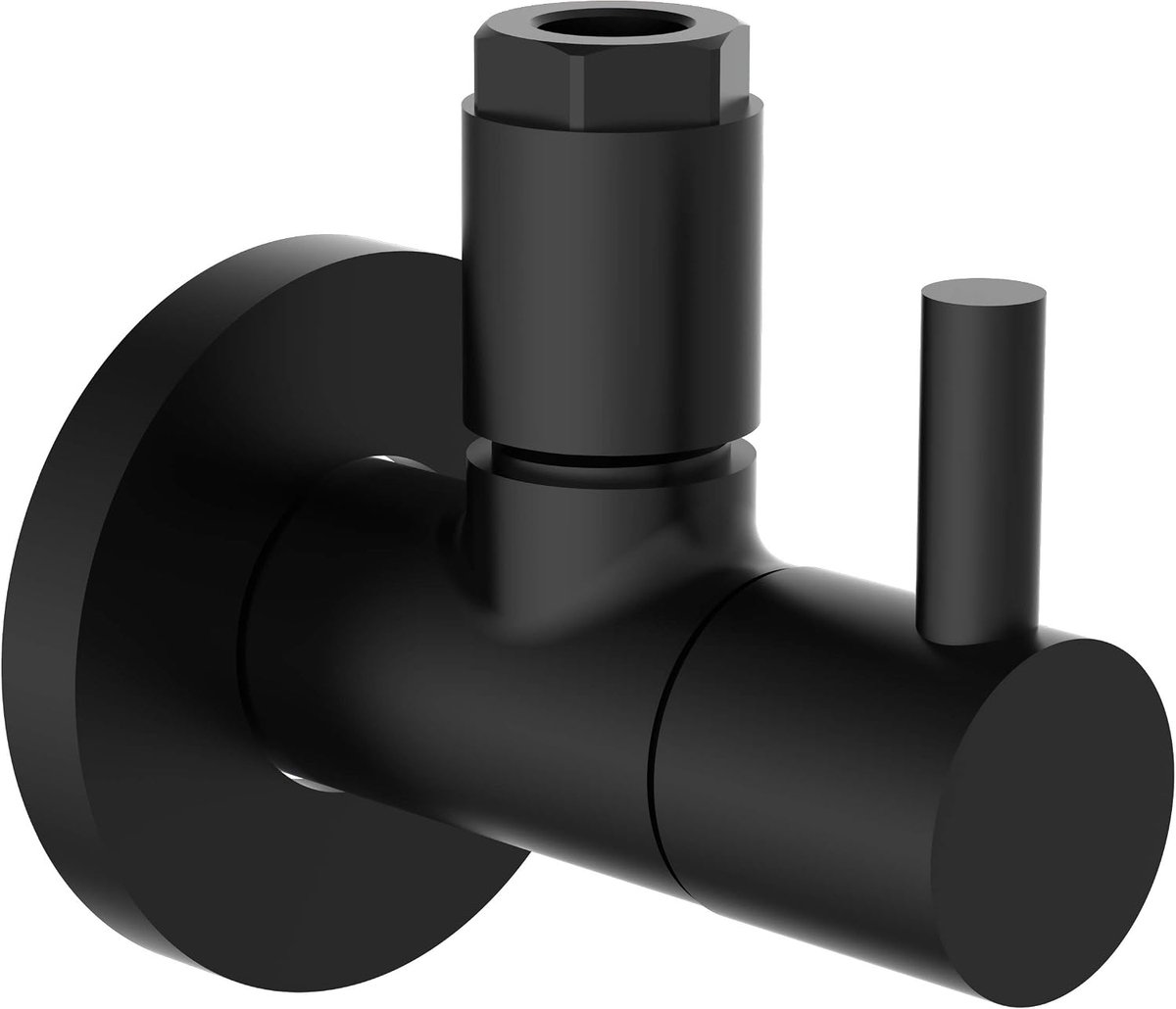 Universeel Hoekventiel met Snelsluiting voor Koud- en Warmwaterleidingen