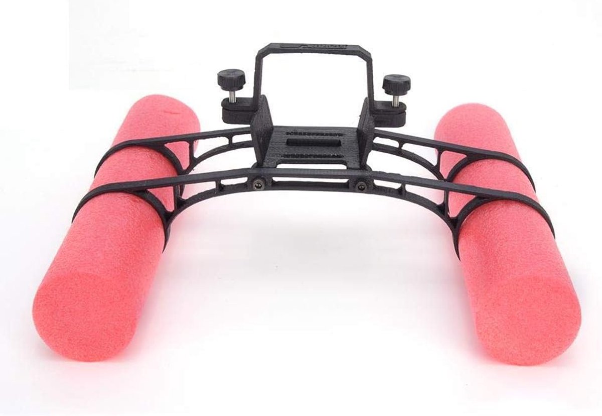 Skid, Drone Landing Float Water Landing Gear Extension Floating Kit Replacement Fit voor Mini Drone(Rood + zwart) Aero accessoires