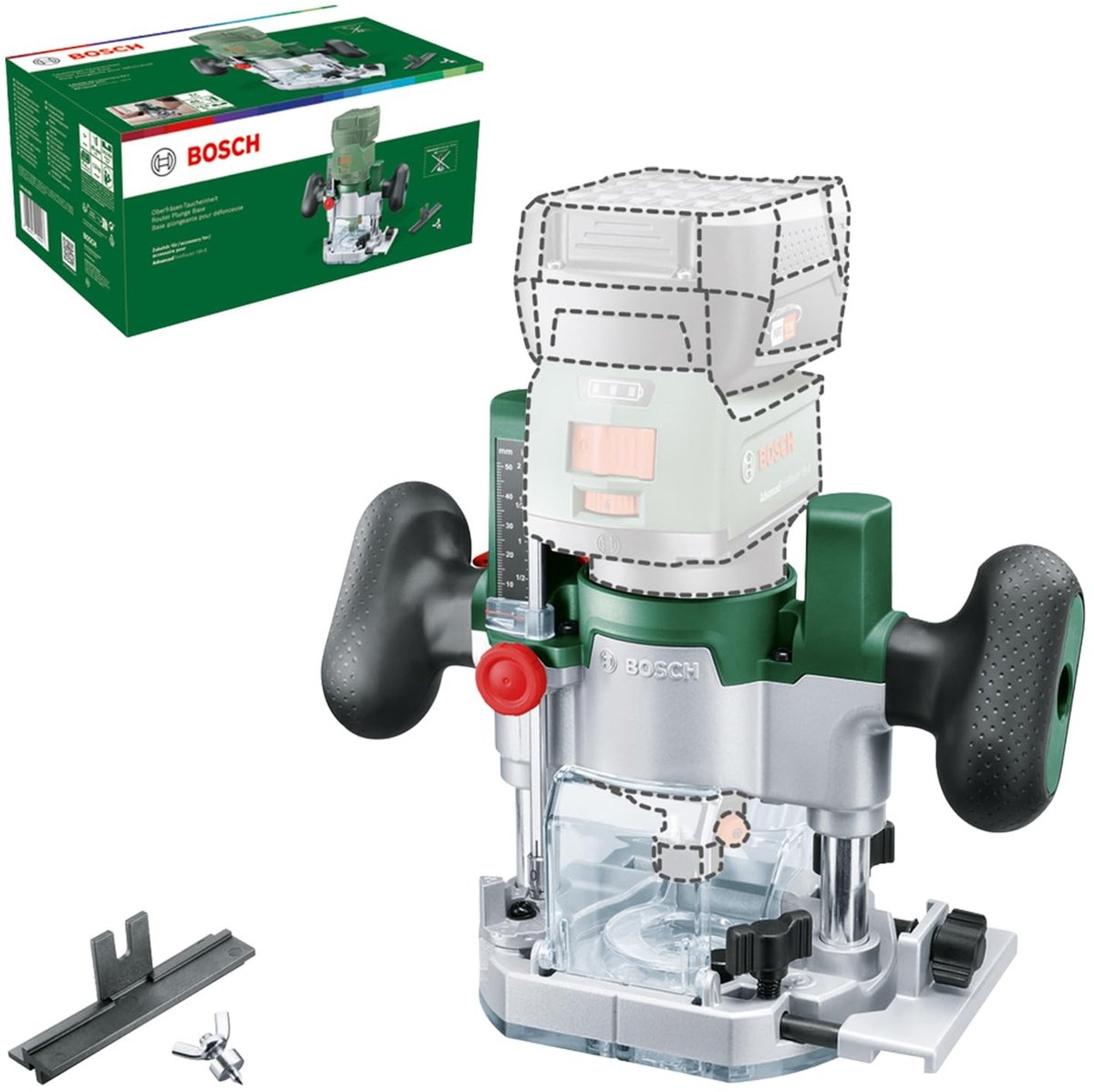 Omgoods - Invalfreesplaat Compatibel met Advanced Trim Router 18V-8