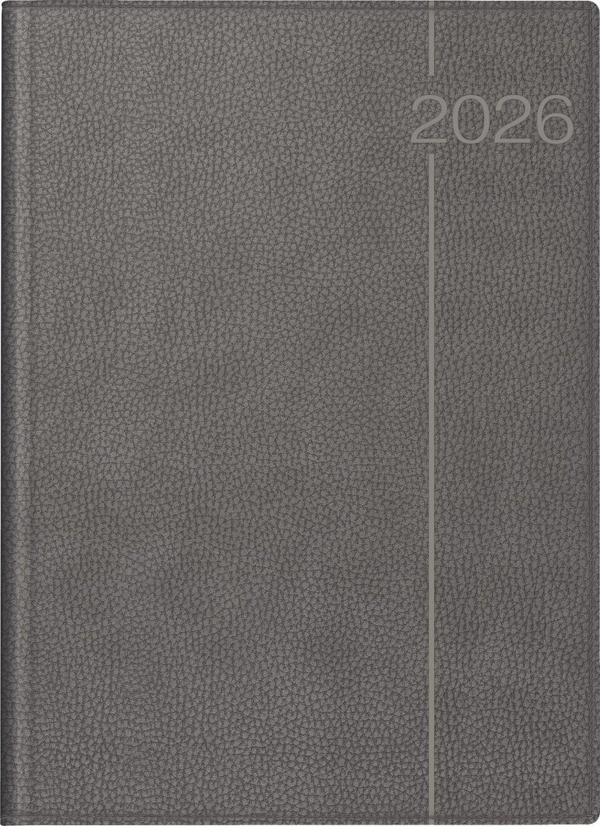 Omgoods - Book Calendar 2026 - A4 Faux Leather Planner Met Vijf Talen