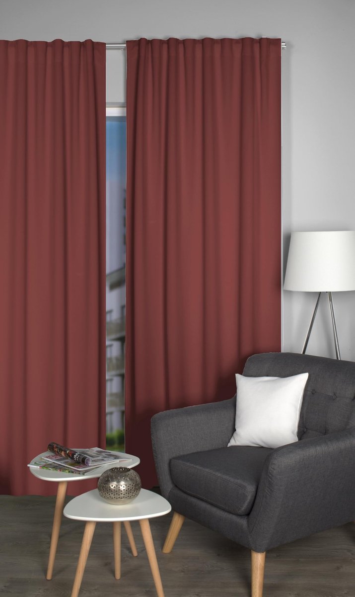 Omgoods - BB-Toy-Trades Blackout Gordijn met Rimpelband, 140 x 225 cm