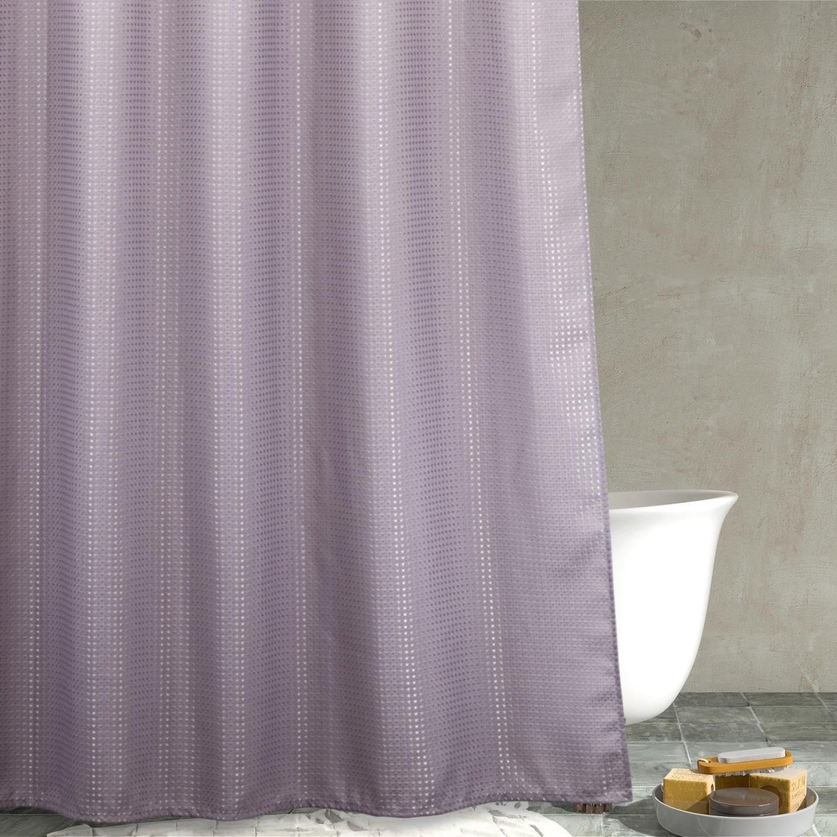 Omgoods - Lavendel Douchegordijn 183x214cm Extra Lang en Waterafstotend