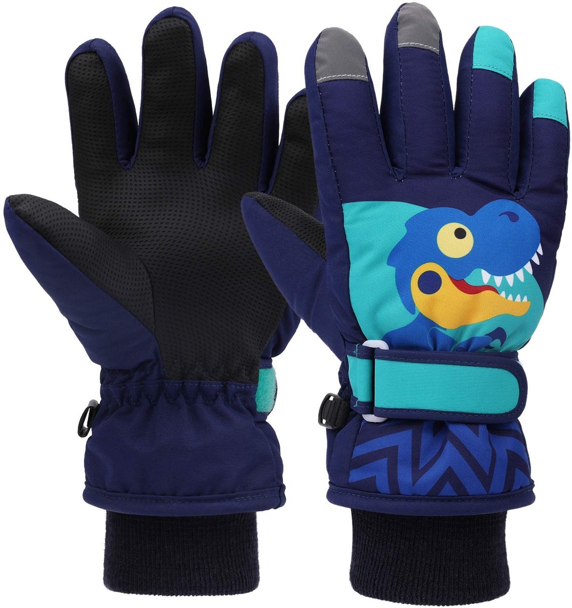 Omgoods - Kinderen Ski Handschoenen Warm en Winddicht voor Buiten