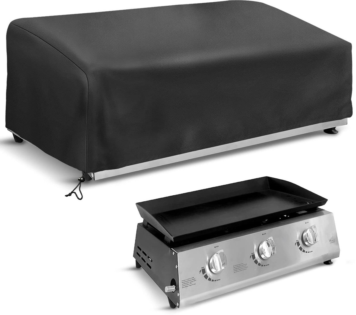 Omgoods - Beschermende Grillhoes: Waterdichte en UV-Bescherming voor Plancha Barbecue