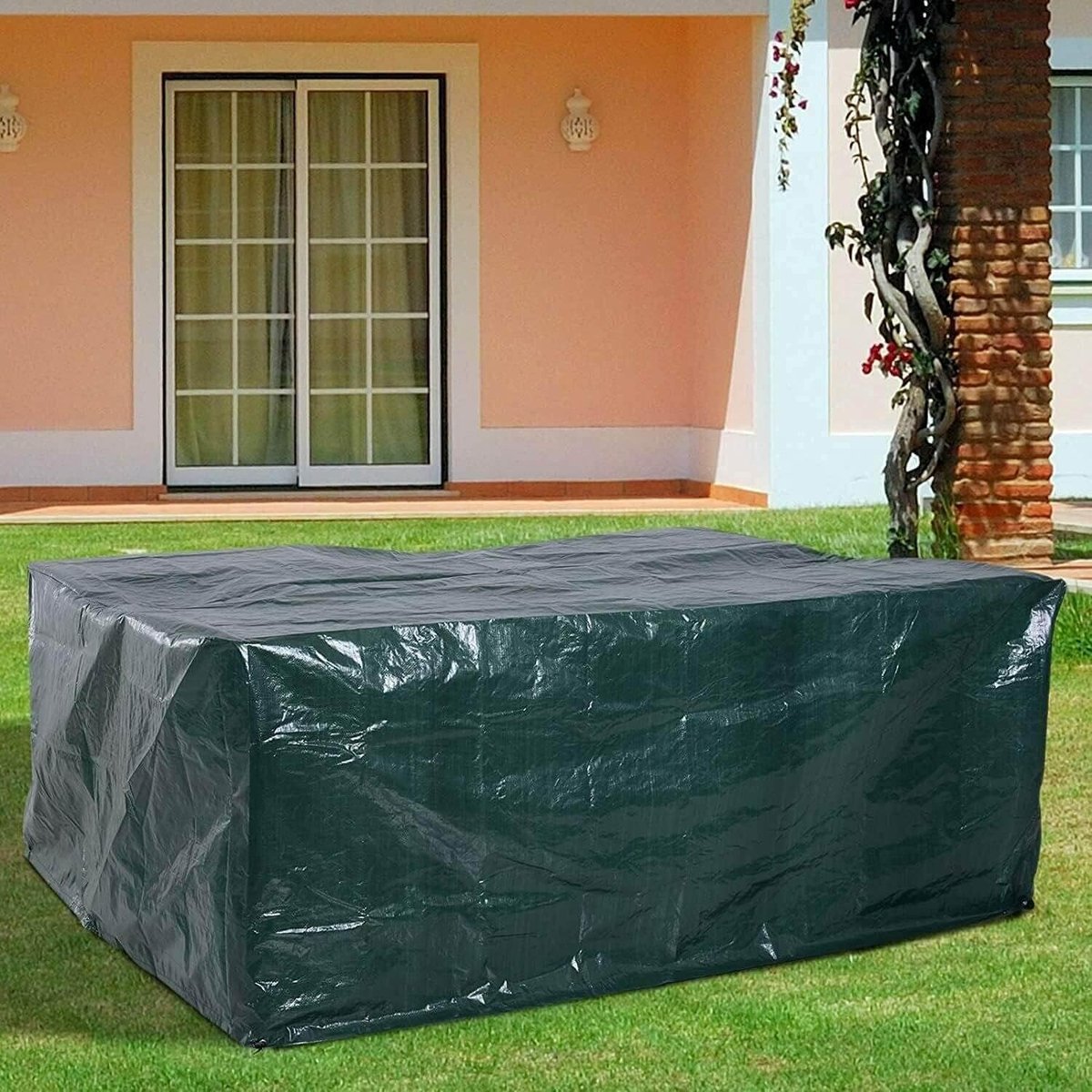 Omgoods - Tuinmeubelhoes - Waterdicht en UV-bestendig - Extra Groot 250 x 200 x 90 cm