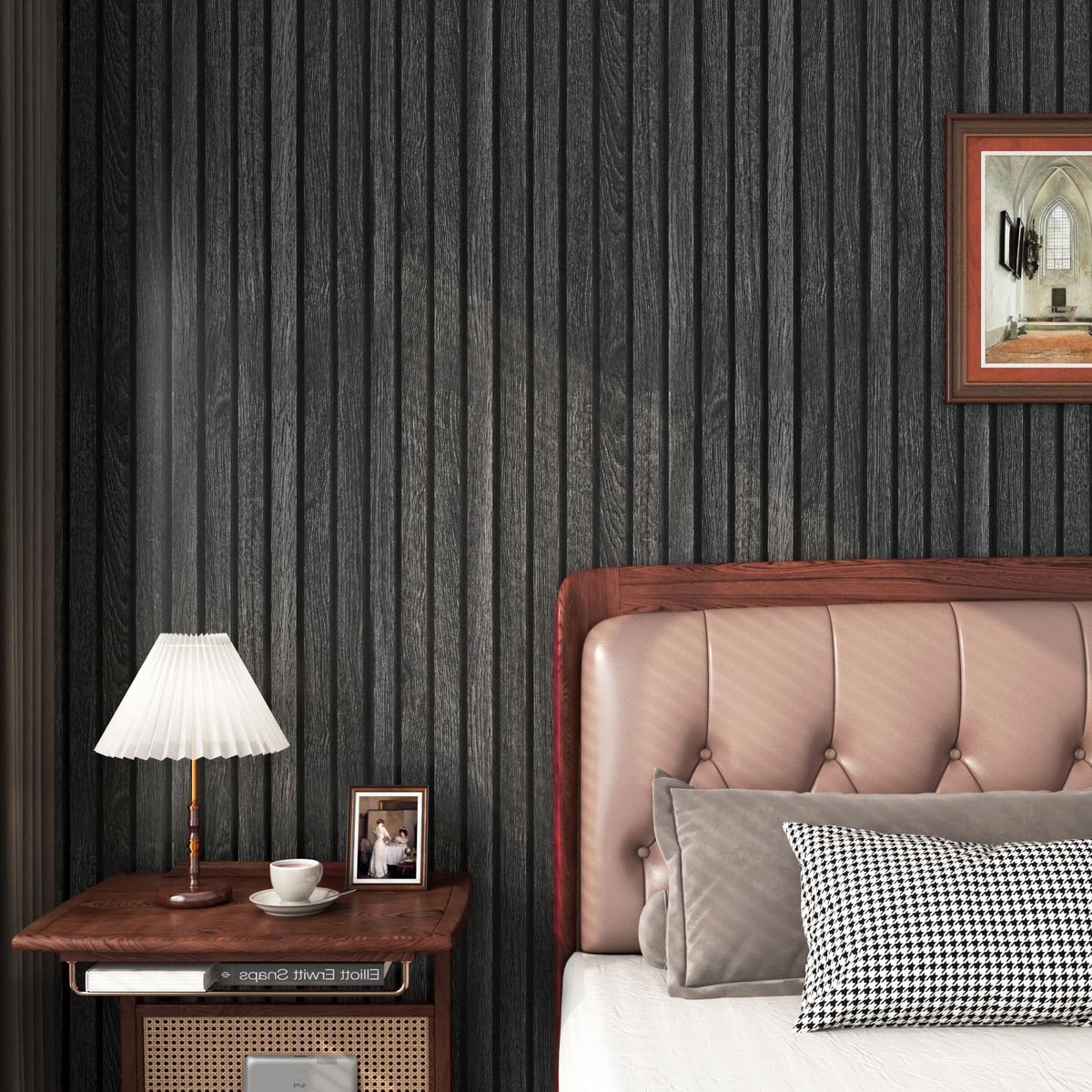 Omgoods - Zelfklevend Vinyl Behang met Houtlook voor Meubels en Muren
