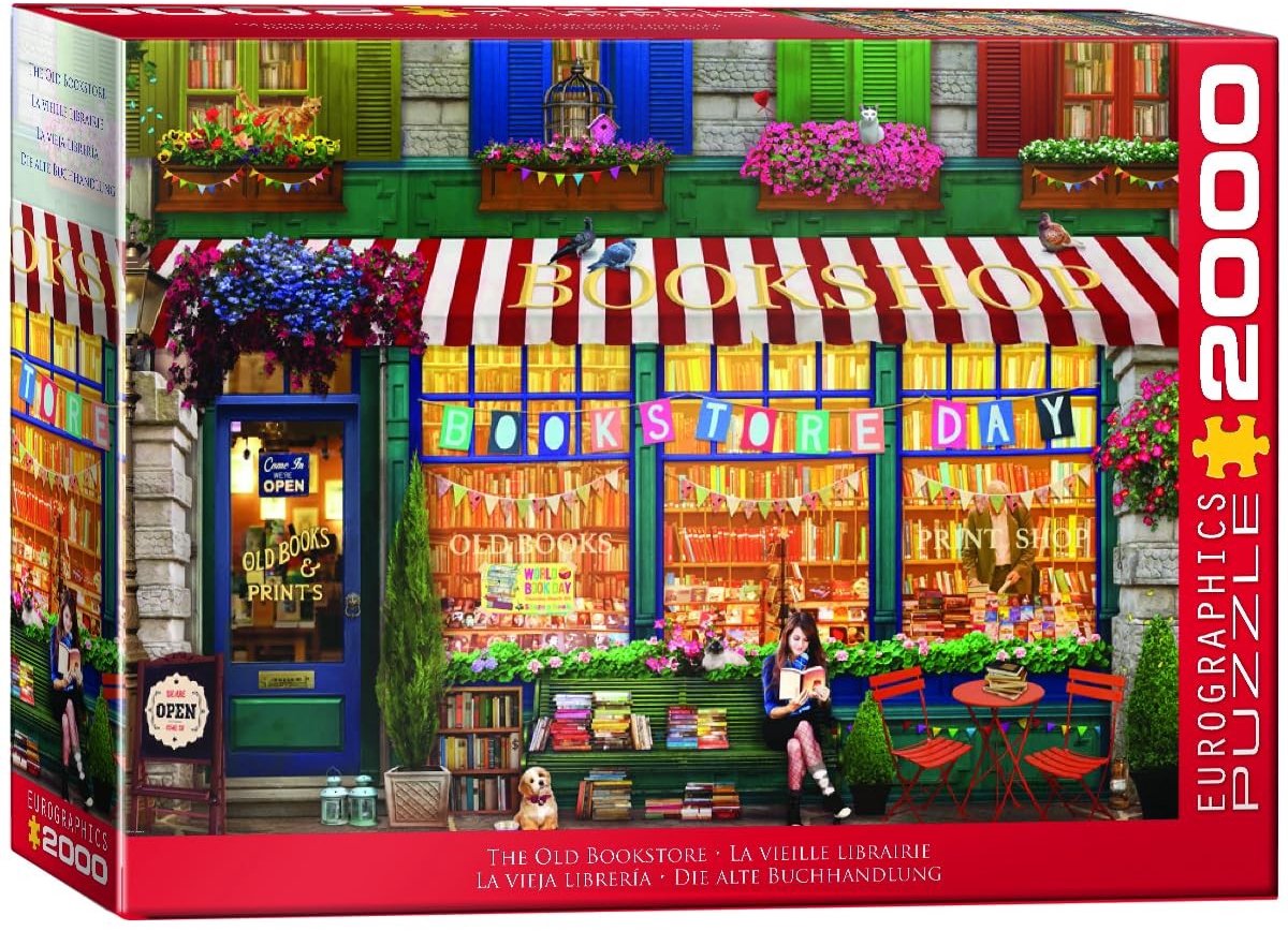 Omgoods - Puzzel 'De Oude Boekwinkel' - 2000 Stukken