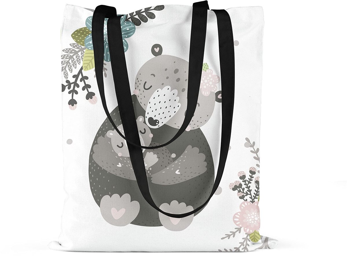 Omgoods - 100% Katoenen Herbruikbare Tas - Eco-vriendelijke Tote Bag
