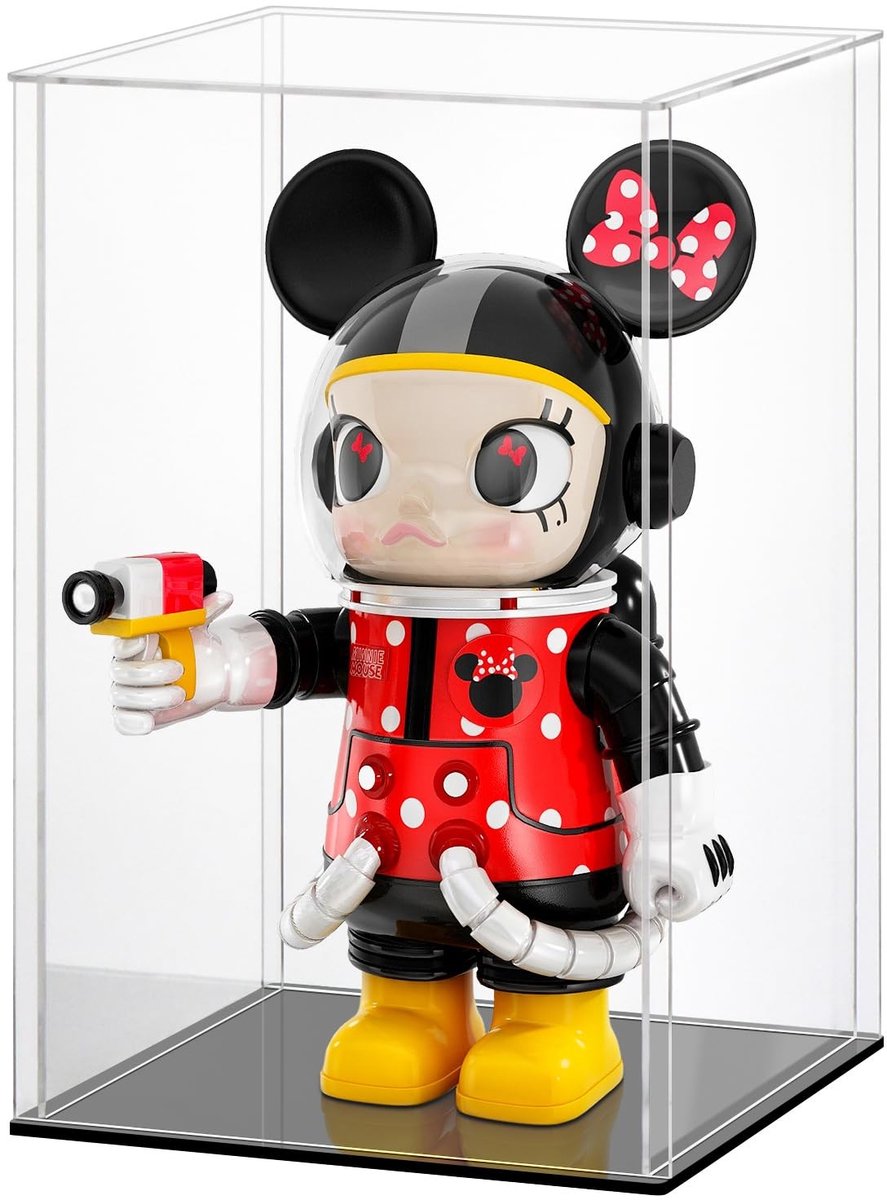 Omgoods - Transparante Vitrine voor Collecties, 10 x 10 x 15 cm