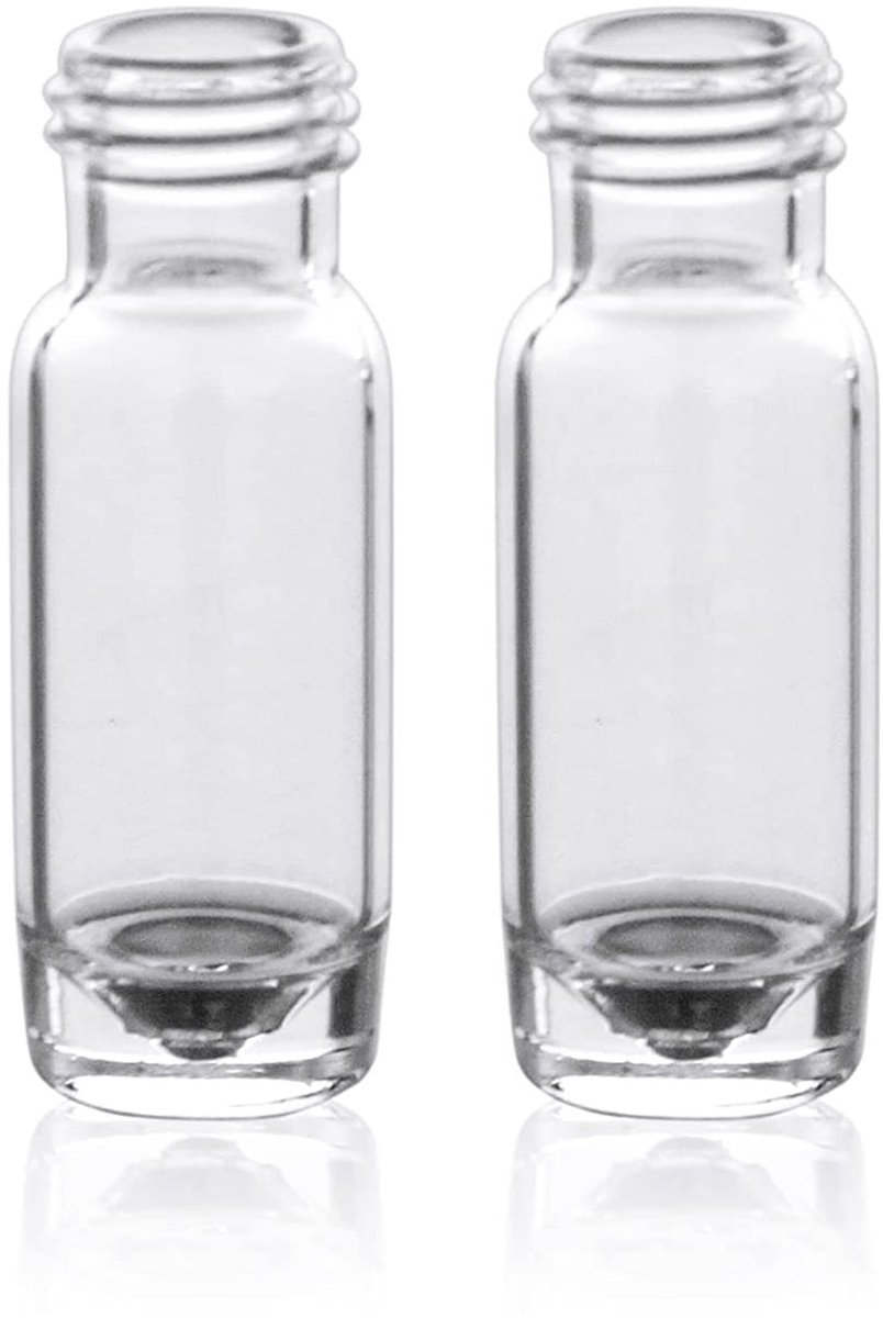 Omgoods - 100 Stuks 2ml Helder Glazen Monsterflessen - Borosilicaat, Lekvrij