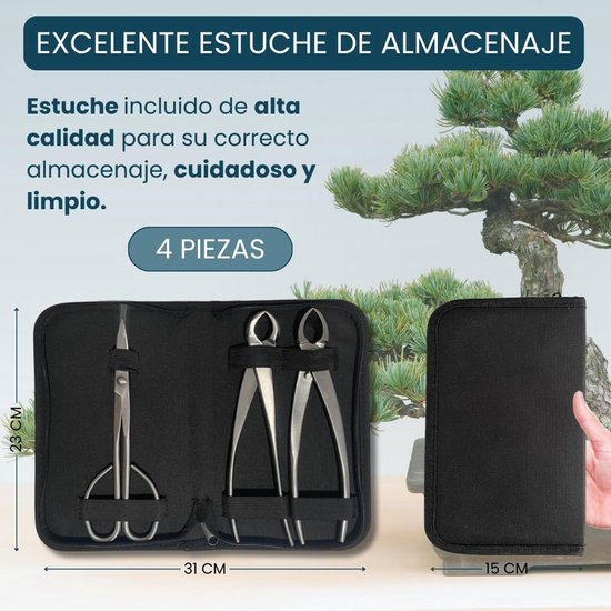 Omgoods - Professionele Bonsai Gereedschap Set voor Onderhoud — afbeelding 3