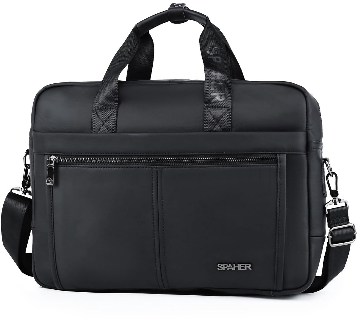 Omgoods - 15.6 inch Laptop Bag voor Mannen - Stijlvolle Bruikbare Schoudertas