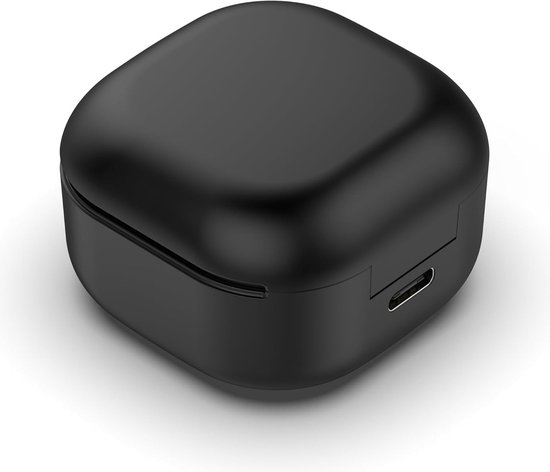 Buds FE Oplaaddoos, Vervanging Oplader Case Cradle Dock voor Galaxy Buds FE SM-R400 Oordopjes Opladen Case (zwart) — afbeelding 2