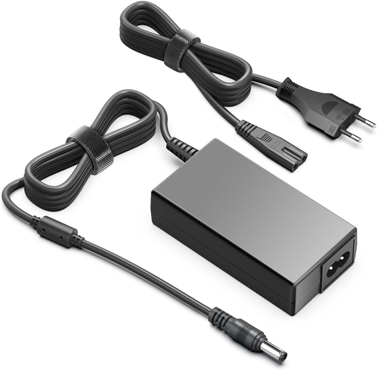 Netwerk Switch Adapter - PoE Adapter Stroomvoorziening - Netwerkapparatuur Voeden - Kortsluitingsbeveiliging - 60 watt - Zwart