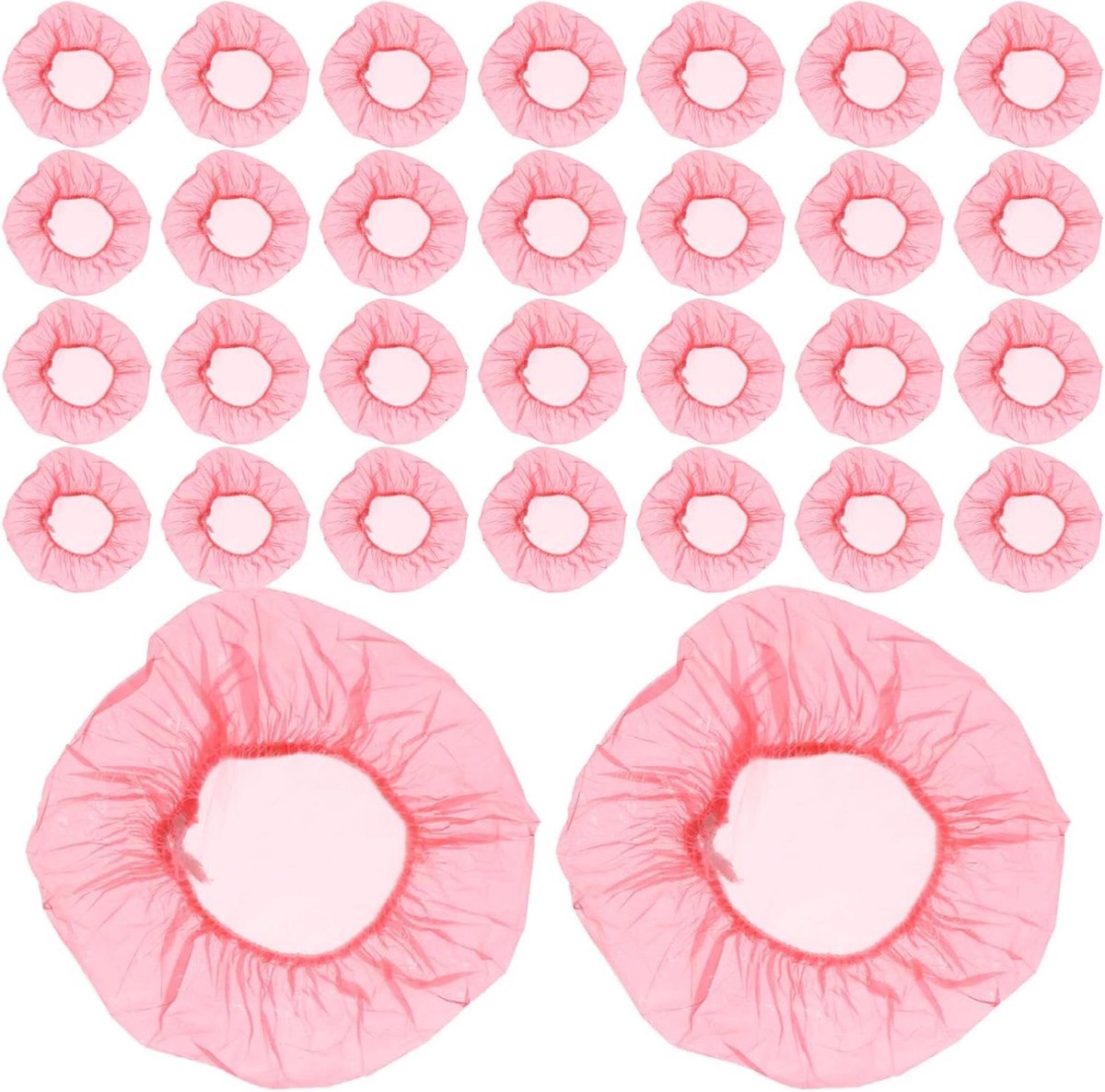 Beschermhoesjes Brandmelders - Stofhoezen Melder - Bouw Stofvrij Houden - Flexibele Pasvorm - 100 stuks - Rood