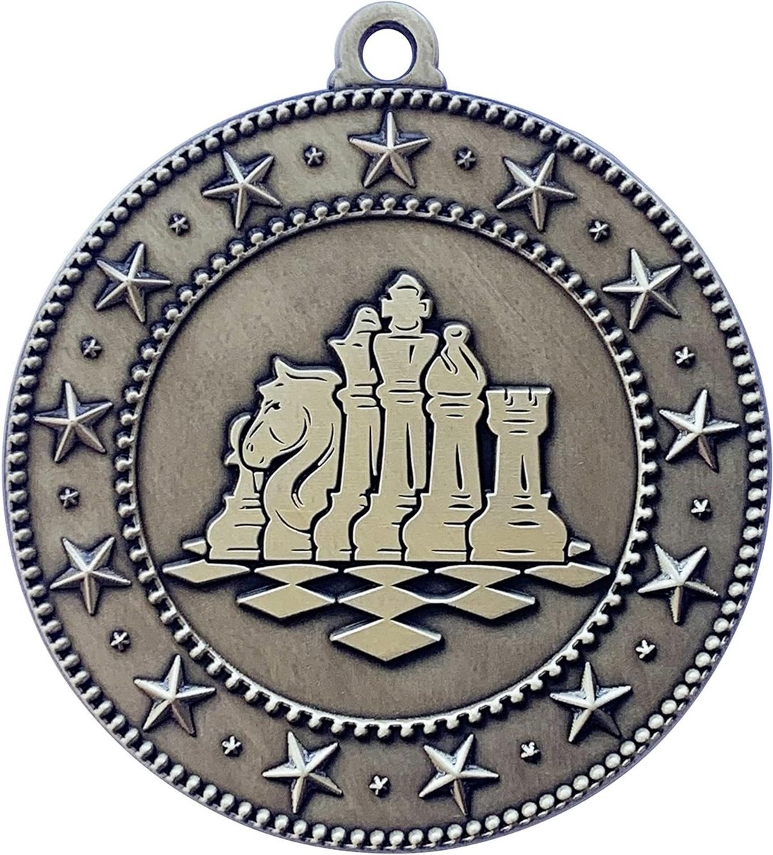 Gouden Medailles Set - Trofee Awards - Competitie Prijzen - Met Neklinten - 10 Stuks - Goudkleurig
