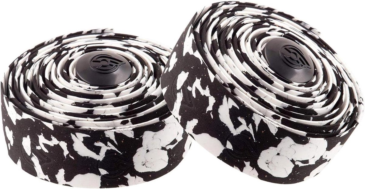 Stuurlint - Fietsband - Fietsen Comfort - Trillingsabsorberend - One size - Wit/Zwart