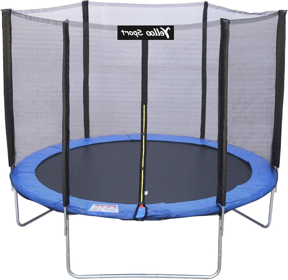 Sport trampoline - Tuin trampoline - Buiten spelen - Met veiligheidsnet - Diameter 250 cm - Blauw