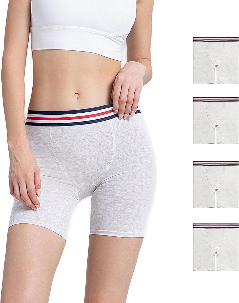 Comfortabele Katoenen Boxer Shorts voor Dames - Ideale Boyshorts en Ondergoed voor Elke Dag