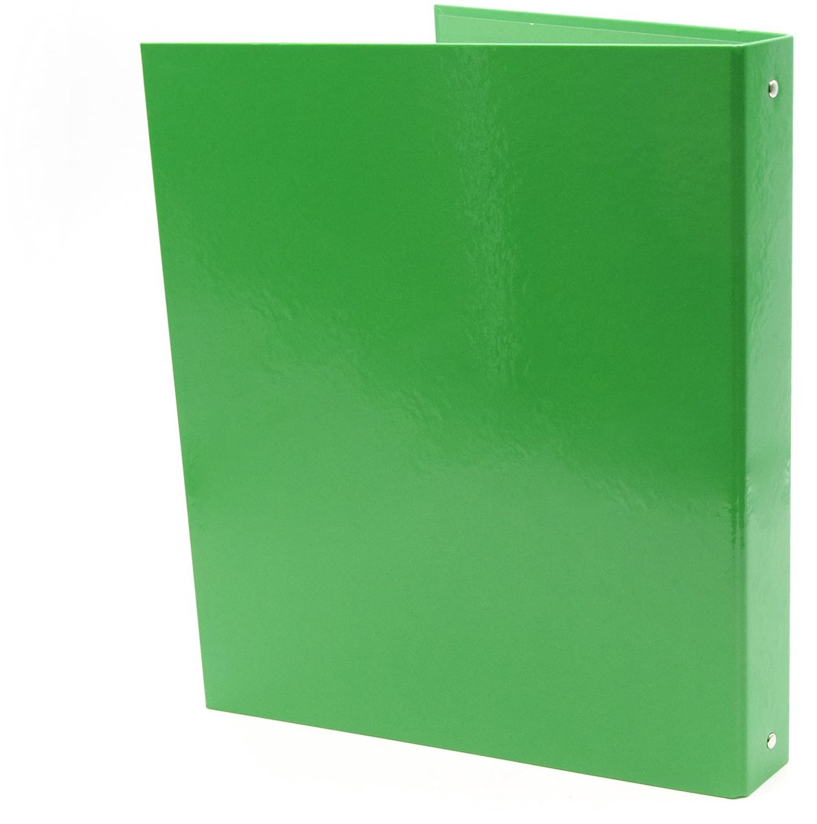 Ringmap A4 karton glanzend gecoat 4 ringen Ø 30 mm groen