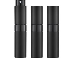 Toureal Parfum Verstuiver Navulbaar 8ml Set van 3, Aluminium Reis Parfumflesjes Hervulbaar, Mini Sprayfles voor - ShopVlot